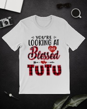 One Blessed Tutu - Red Classic T-Shirt lifestyle-mens-crewneck-front-16