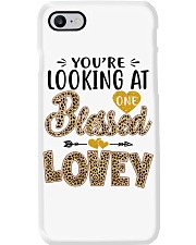 One Blessed Lovey - Leo Phone Case tile