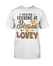 One Blessed Lovey - Leo Classic T-Shirt front