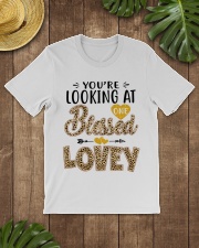 One Blessed Lovey - Leo Classic T-Shirt lifestyle-mens-crewneck-front-18