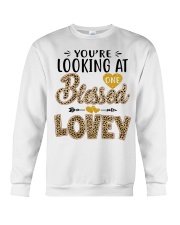 One Blessed Lovey - Leo Crewneck Sweatshirt tile