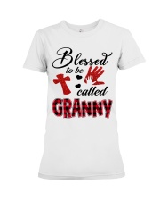 Blessed To Be Called Granny - Red Premium Fit Ladies Tee tile