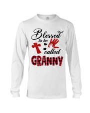 Blessed To Be Called Granny - Red Long Sleeve Tee tile