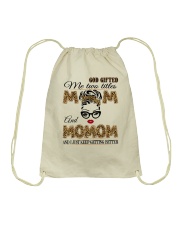 Mom And Momom - 2022.Png Drawstring Bag tile