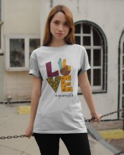 Love Granny Life - Tur Hand Classic T-Shirt apparel-classic-tshirt-lifestyle-19