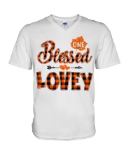 Blessed Lovey - Autumn V-Neck T-Shirt tile