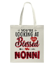 One Blessed Nonni - Red Tote Bag tile