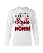 One Blessed Nonni - Red Long Sleeve Tee tile