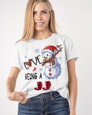 I Love Being A Jj - Xmas Classic T-Shirt apparel-classic-tshirt-lifestyle-front-100