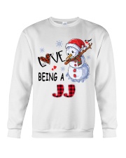 I Love Being A Jj - Xmas Crewneck Sweatshirt tile