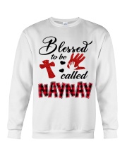 Blessed To Be Called Naynay - Red Crewneck Sweatshirt tile