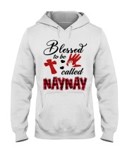 Blessed To Be Called Naynay - Red Hooded Sweatshirt tile