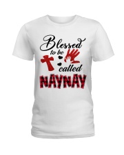 Blessed To Be Called Naynay - Red Ladies T-Shirt tile
