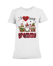I Love Being Grammy - R Premium Fit Ladies Tee tile