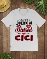 One Blessed Cici - Red Classic T-Shirt lifestyle-mens-crewneck-front-18