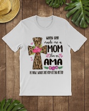 Mom Then An Ama - Cross 2 Classic T-Shirt lifestyle-mens-crewneck-front-18