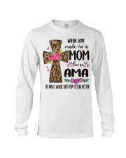 Mom Then An Ama - Cross 2 Long Sleeve Tee tile
