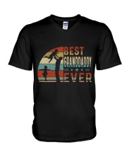 Best Granddaddy Ever - Vintage V-Neck T-Shirt tile