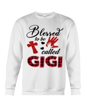 Blessed To Be Called Gigi - Red Crewneck Sweatshirt tile