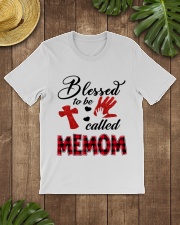 Blessed To Be Called Memom - Red Classic T-Shirt lifestyle-mens-crewneck-front-18