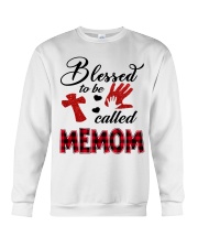 Blessed To Be Called Memom - Red Crewneck Sweatshirt tile