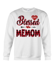 Blessed Memom - Red Crewneck Sweatshirt tile