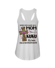 Mom Then A Kuku - Cross Ladies Flowy Tank tile