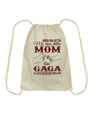 Mom And Gaga - H2 Drawstring Bag tile