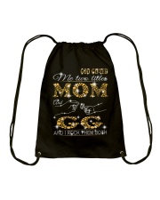 Mom And Gg - Bling M Drawstring Bag tile