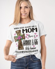 Mom Then A Granny & Gig - Cross Classic T-Shirt apparel-classic-tshirt-lifestyle-front-100