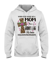 Mom Then A Granny & Gig - Cross Hooded Sweatshirt tile