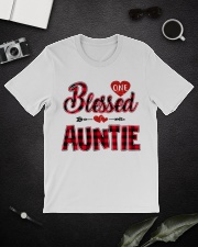Blessed Auntie - Red Classic T-Shirt lifestyle-mens-crewneck-front-16