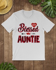 Blessed Auntie - Red Classic T-Shirt lifestyle-mens-crewneck-front-18
