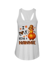 I Love Being A Nannie - Great Ladies Flowy Tank tile