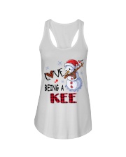 I Love Being A Kee - Xmas Ladies Flowy Tank tile