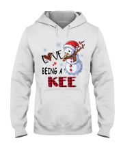 I Love Being A Kee - Xmas Hooded Sweatshirt tile