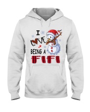 I Love Being A Fifi - Xmas Hooded Sweatshirt tile