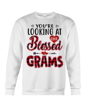 One Blessed Grams - Red Crewneck Sweatshirt tile