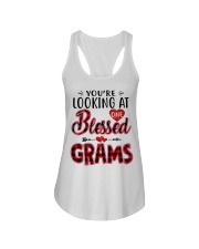 One Blessed Grams - Red Ladies Flowy Tank tile