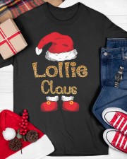 Lollie Claus - Funny Christmas Classic T-Shirt custom-t-shirts-classic-lifestyle-front-345