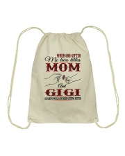 Mom and Gigi - H Drawstring Bag tile