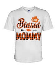 Blessed Mommy - Autumn V-Neck T-Shirt tile