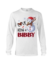 I Love Being A Bibby - Xmas Long Sleeve Tee tile