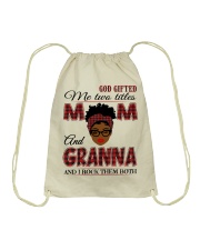 Mom And Granna Rock Them Both - B2 Drawstring Bag tile