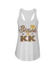 Blessed Kk - Leo Ladies Flowy Tank tile