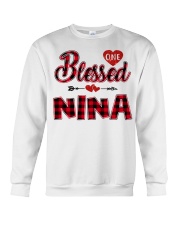 Blessed Nina - Red Crewneck Sweatshirt tile