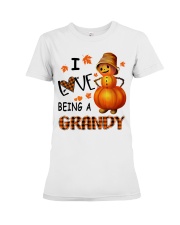 I Love Being A Grandy - Great Premium Fit Ladies Tee tile