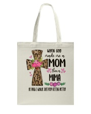 Mom Then A Mima - Cross 2 Tote Bag tile