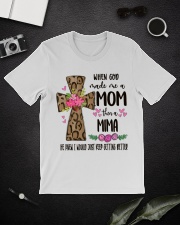 Mom Then A Mima - Cross 2 Classic T-Shirt lifestyle-mens-crewneck-front-16