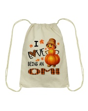 I Love Being An Omi - Great Drawstring Bag tile